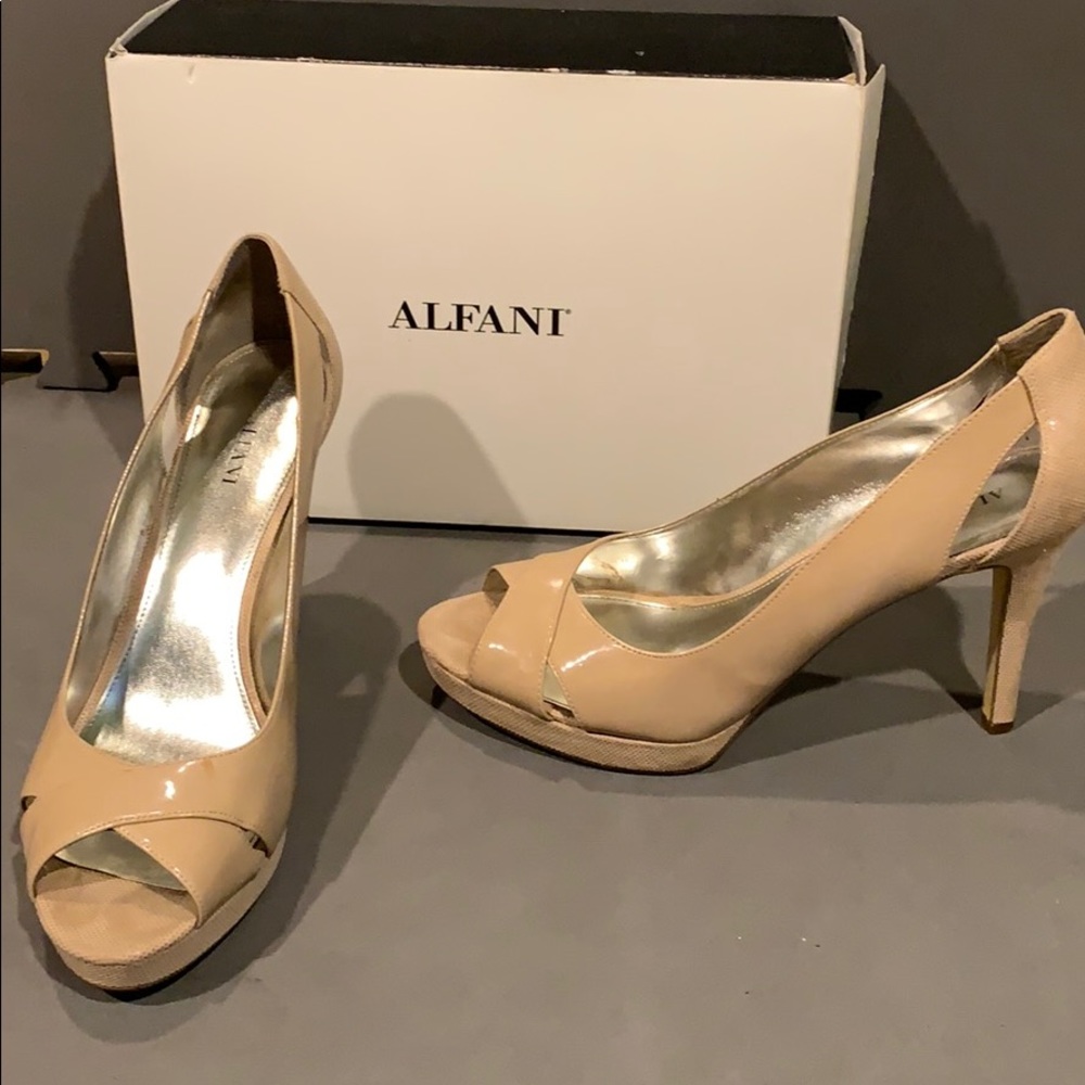 Cream colored heels